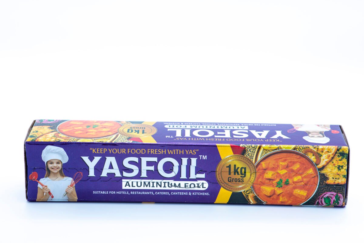 YASFOIL Aluminium Foil 1 kg Gross Pack - Image 1