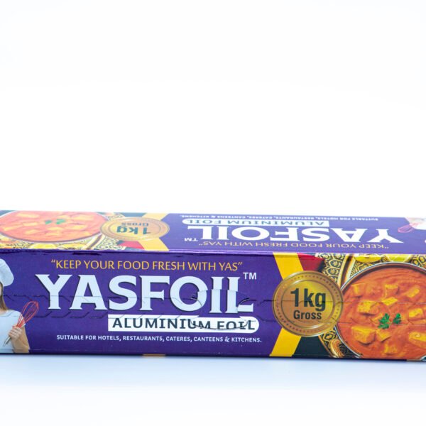 YASFOIL Aluminium Foil 1 kg Gross Pack
