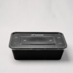 650 ml disposable plastic food container