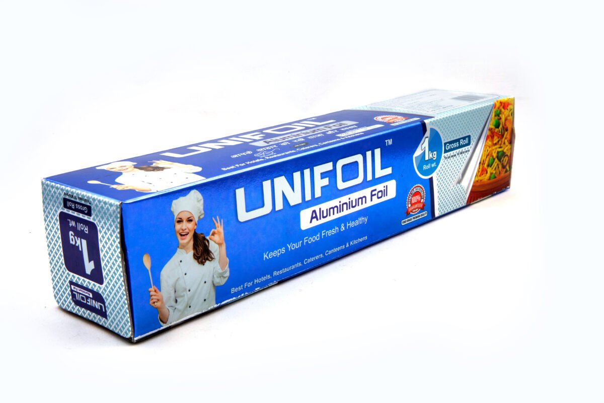 UNIFOIL Aluminium Foil 1Kg Gross - Image 1