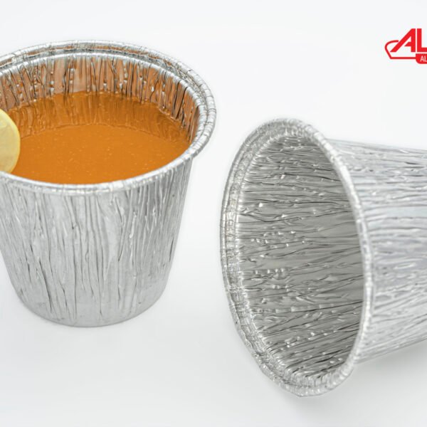 Aluminium Container 210 ML Glass