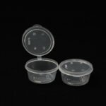 25 ml disposable plastic food container