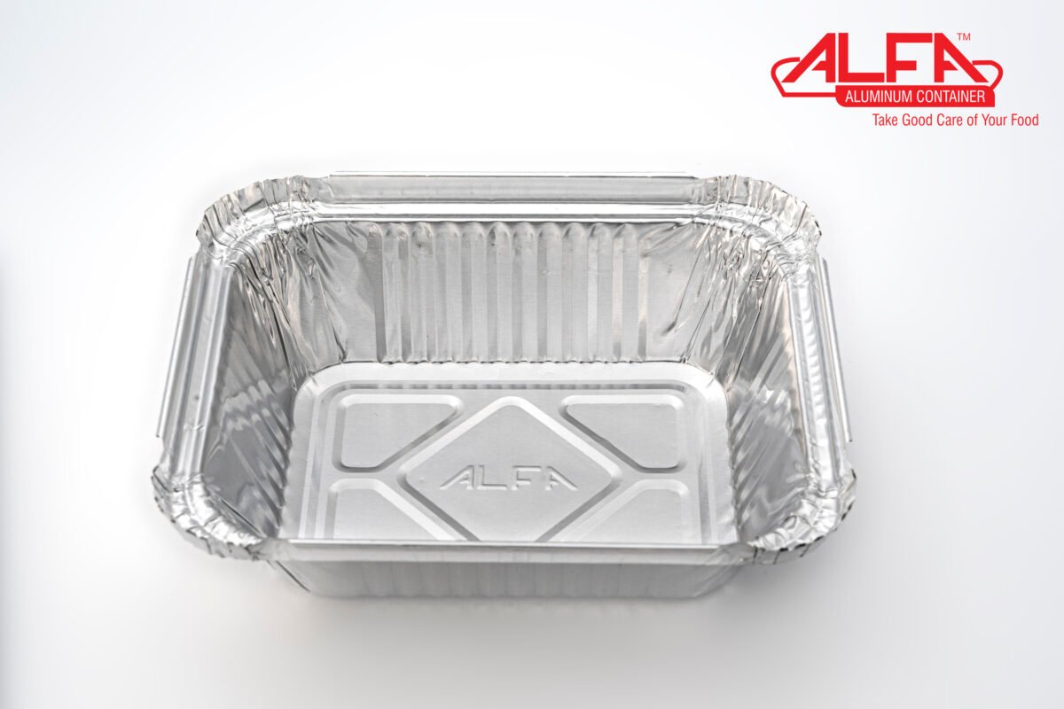 Aluminium Container 250 ML - Image 1