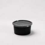 250 ml disposable plastic food container