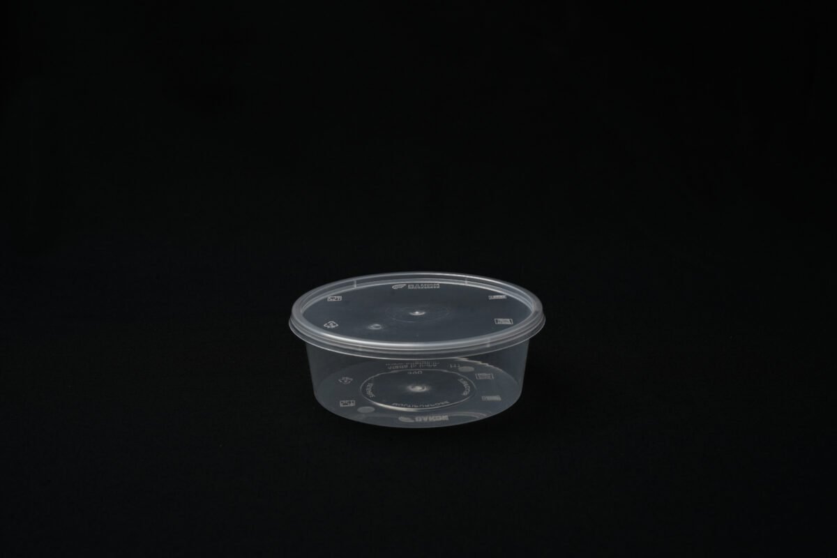 DAKON 300ml Flat Round Container - Image 3