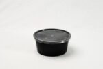 DAKON 400ml Flat Round Container