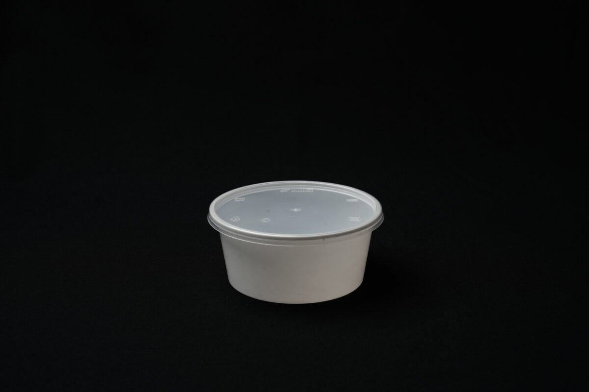 DAKON 400ml Flat Round Container - Image 3