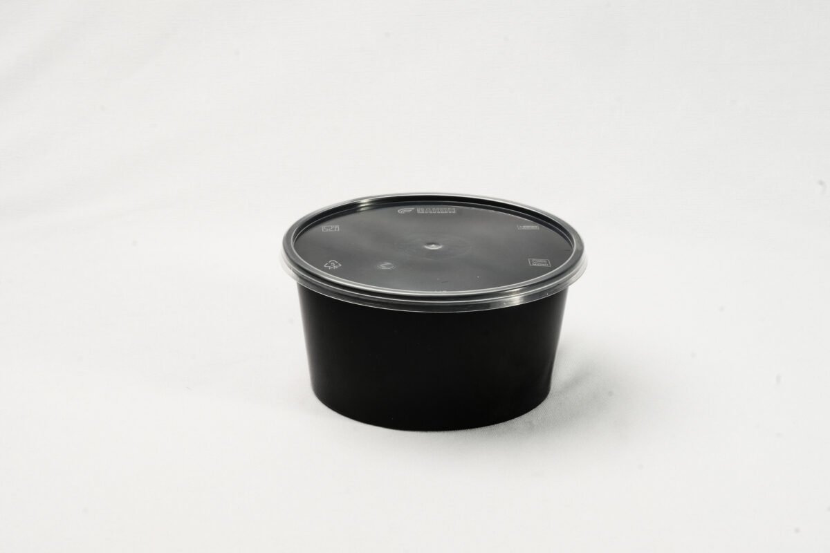 DAKON 500ml Flat Round Container - Image 1