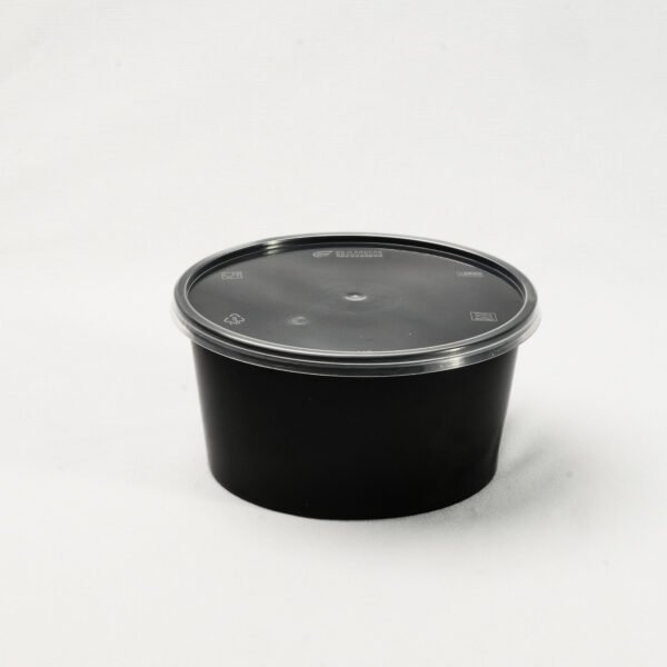 DAKON 500ml Flat Round Container