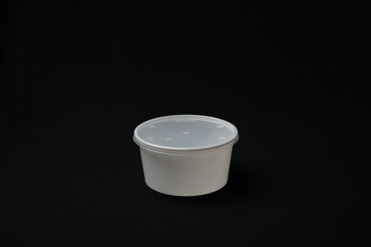 DAKON 500ml Flat Round Container - Image 2