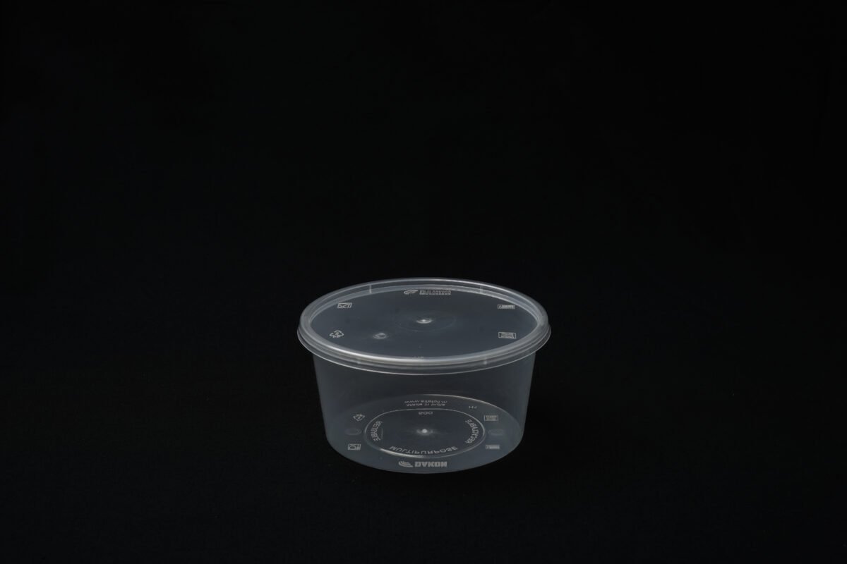 DAKON 500ml Flat Round Container - Image 3