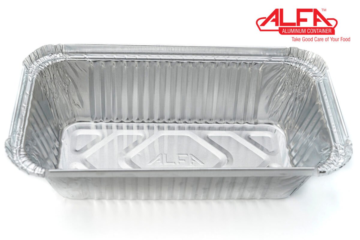 Aluminium Container 660 ML - Image 1