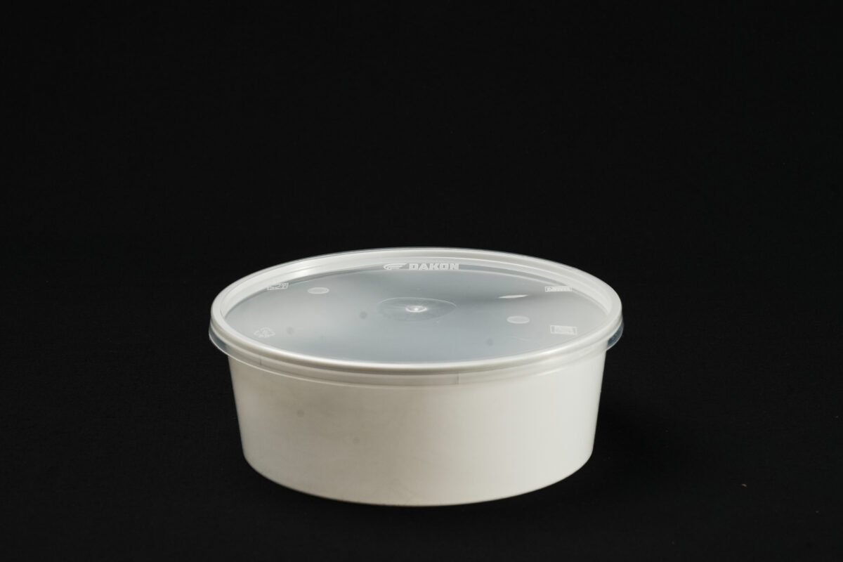 DAKON 750ml Flat Round Container - Image 3