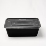 750 ml disposable plastic food container