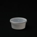 100 ml disposable plastic food container