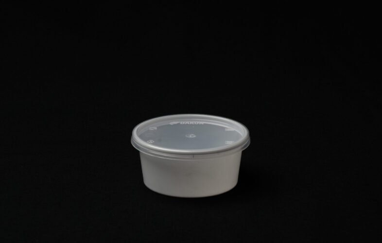 100 ml disposable plastic food container