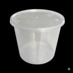 750 ml disposable plastic food container