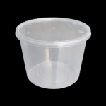 750 ml disposable plastic food container