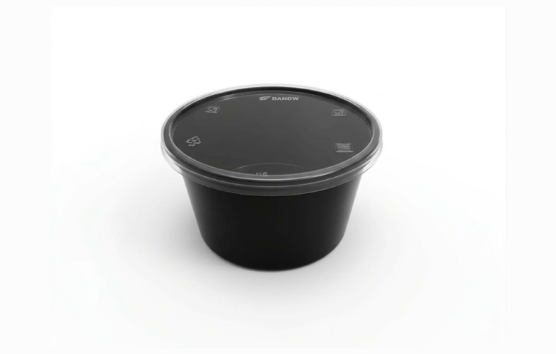 500 ml disposable plastic food container