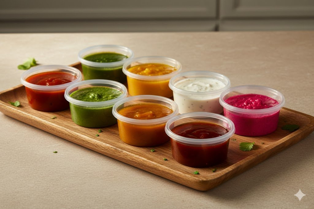 100 ml plastic container