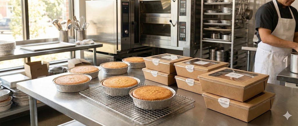 silver foil container