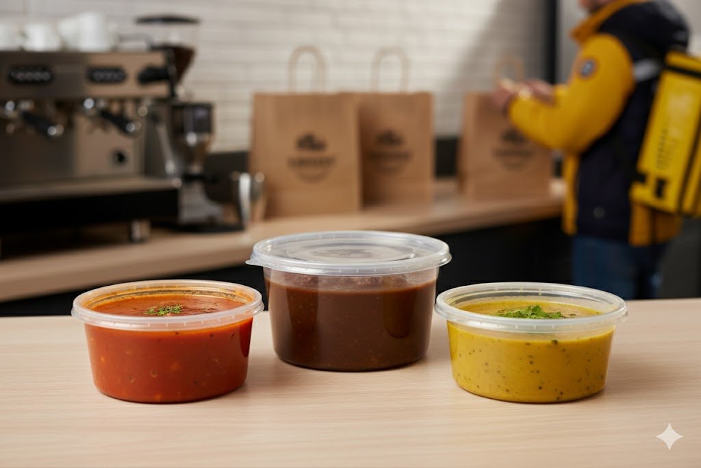 plastic round containers