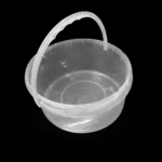 2500 ml disposable plastic food container