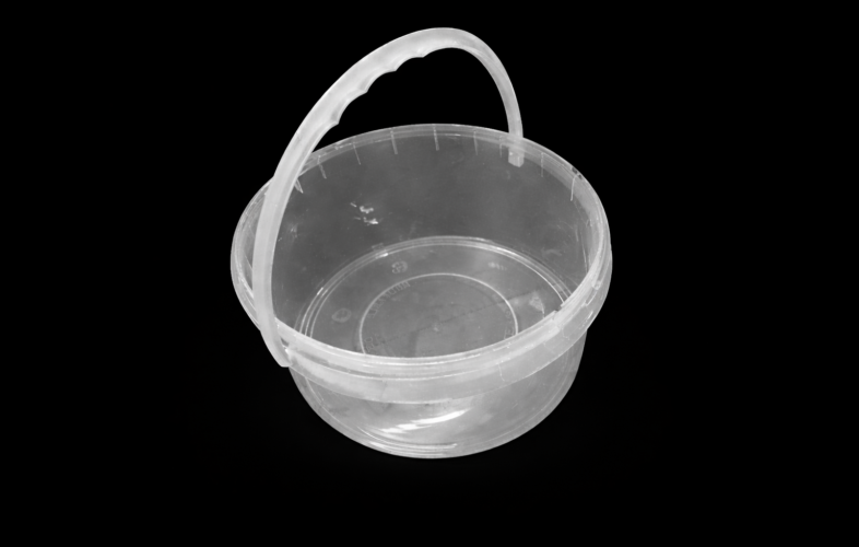 2500 ml disposable plastic food container