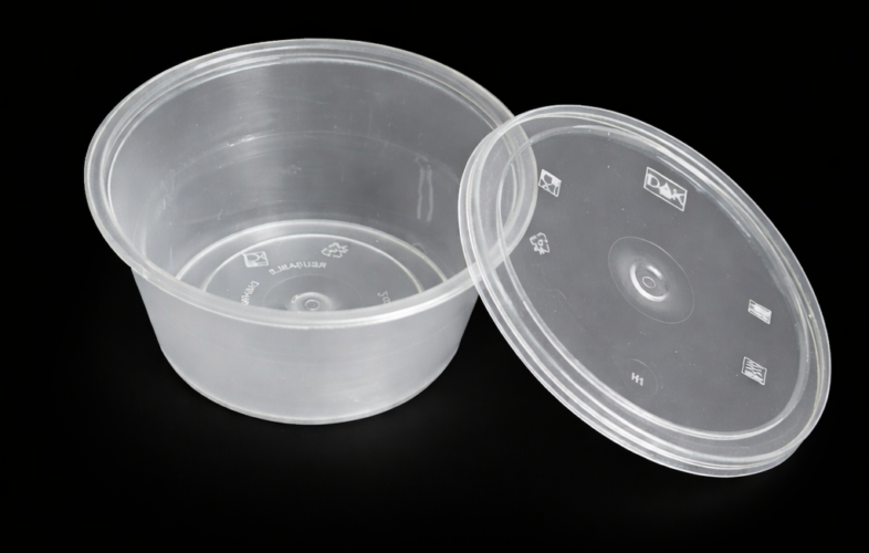 50 ml disposable plastic food container