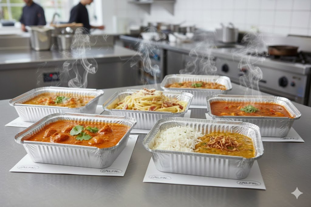 aluminium food containers