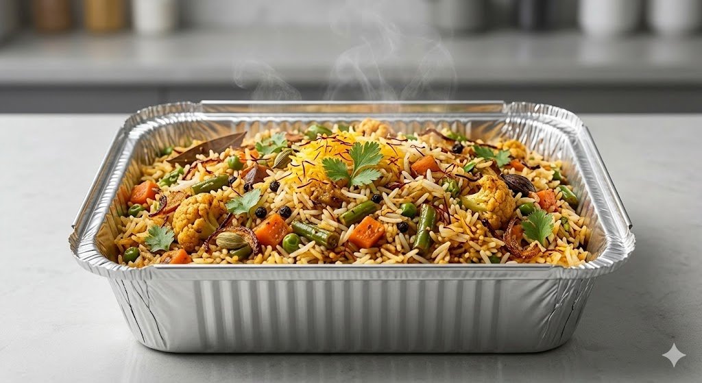 aluminium foil container