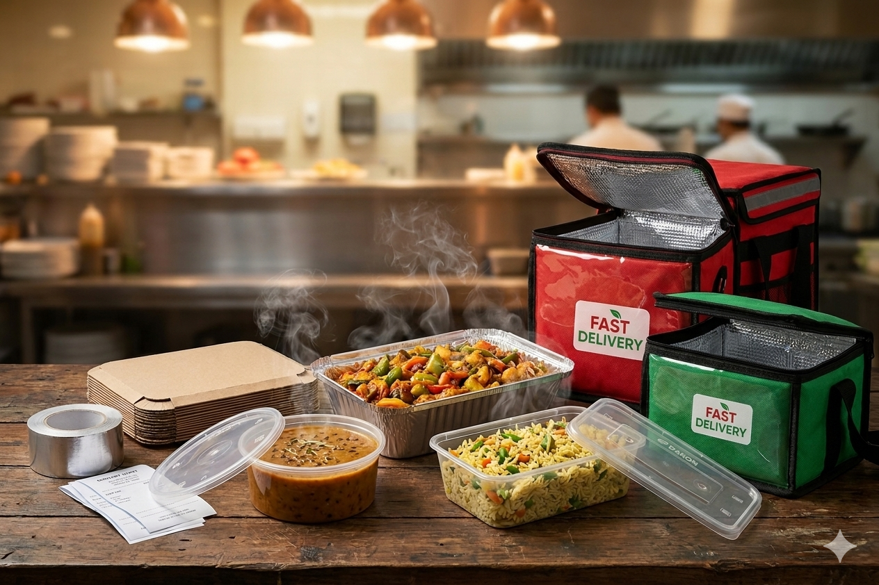 packaging solutions for hot food delivery