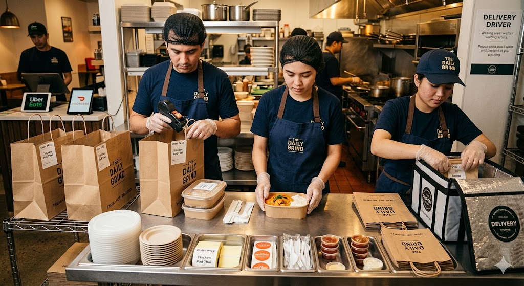 how should restaurant pack food