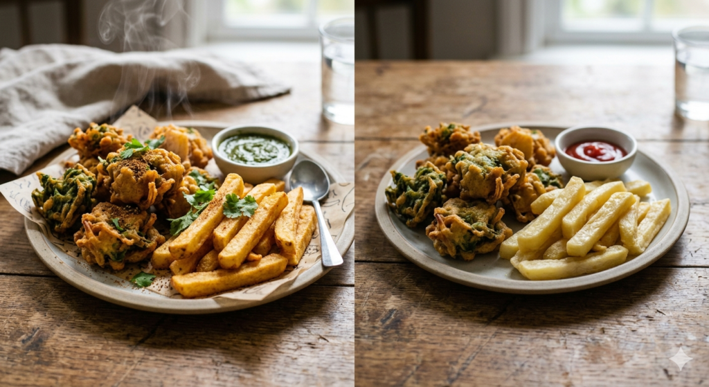 Why does fried food lose crispiness over time