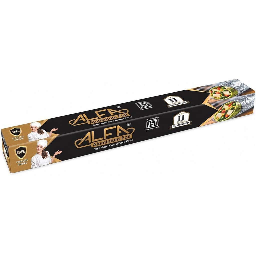 ALFA 11 meters aluminium foil roll 295mm 11 micron